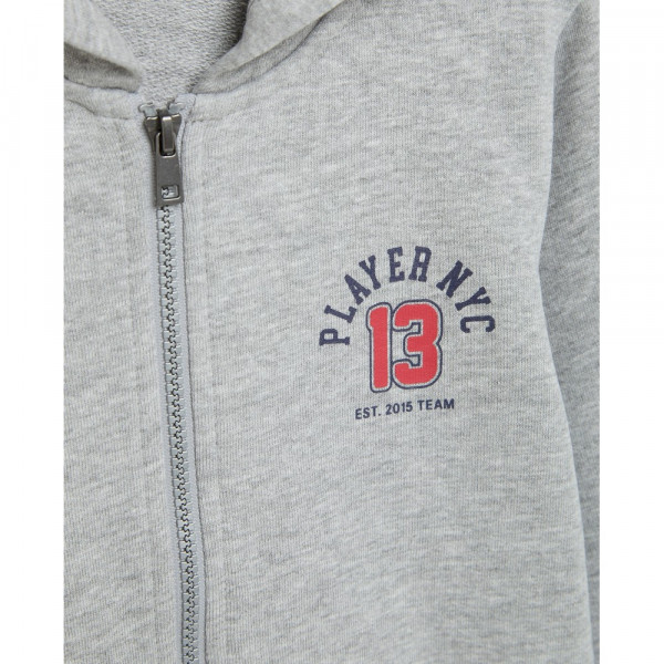 BLUKIDS DUKS SA KAPULJACOM MEDIUM GREY MELANGE