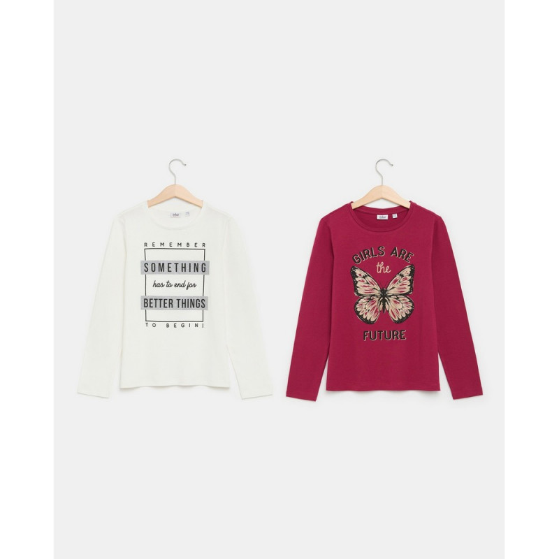 BLUKIDS MAJICA DUG RUKAV CHERRIES JUBILEE