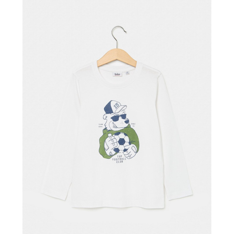 BLUKIDS MAJICA DUG RUKAV BRILLIANT WHITE