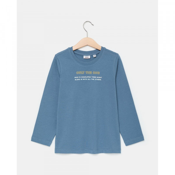 BLUKIDS MAJICA DUG RUKAV CHINA BLUE