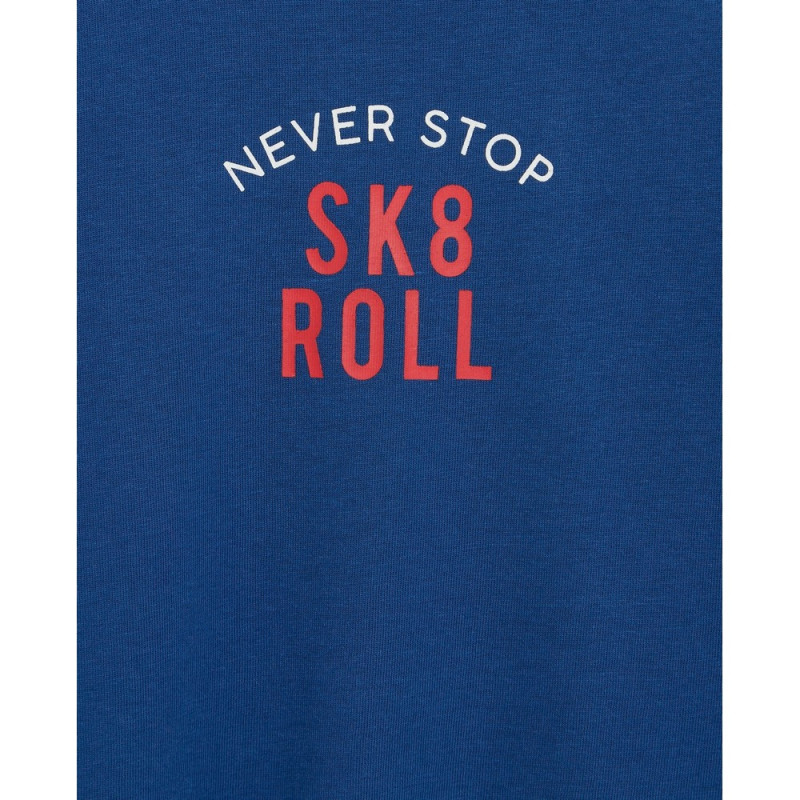 BLUKIDS MAJICA DUG RUKAV ESTATE BLUE