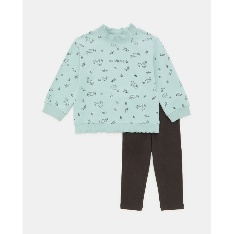 BLUKIDS SET MAJICA DUG RUKAV I HELANKE ETHER