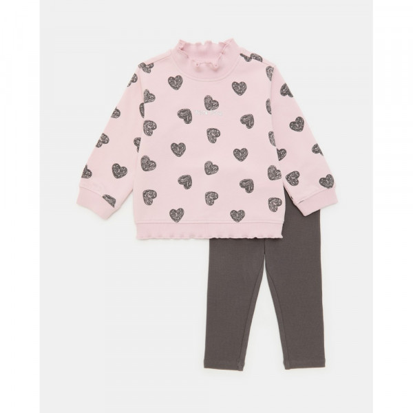 BLUKIDS SET MAJICA DUG RUKAV I HELANKE LOTUS