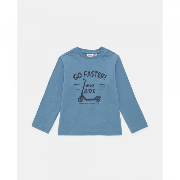 BLUKIDS MAJICA DUG RUKAV CAPTAIN S BLUE
