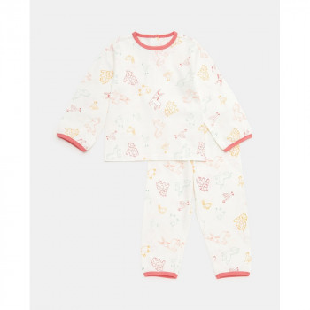 BLUKIDS PIDZAMA OFF WHITE 