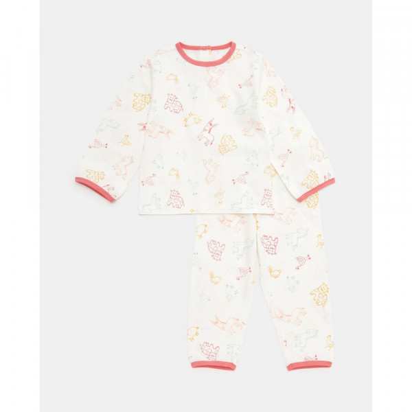 BLUKIDS PIDZAMA OFF WHITE