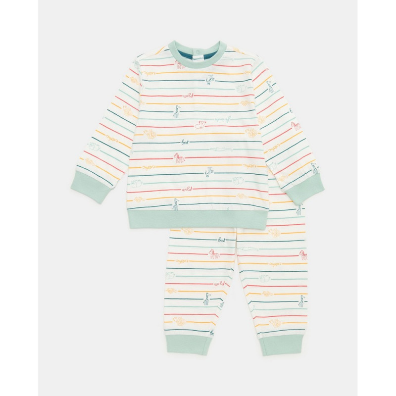 BLUKIDS PIDZAMA OFF WHITE