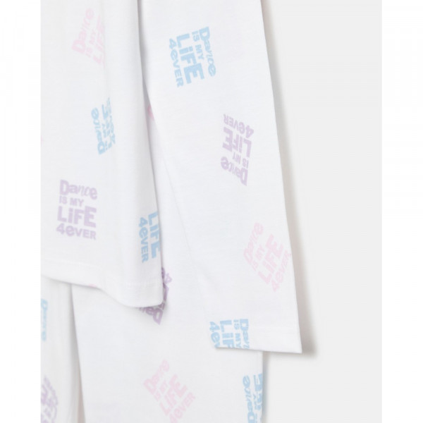 BLUKIDS PIDZAMA BRIGHT WHITE