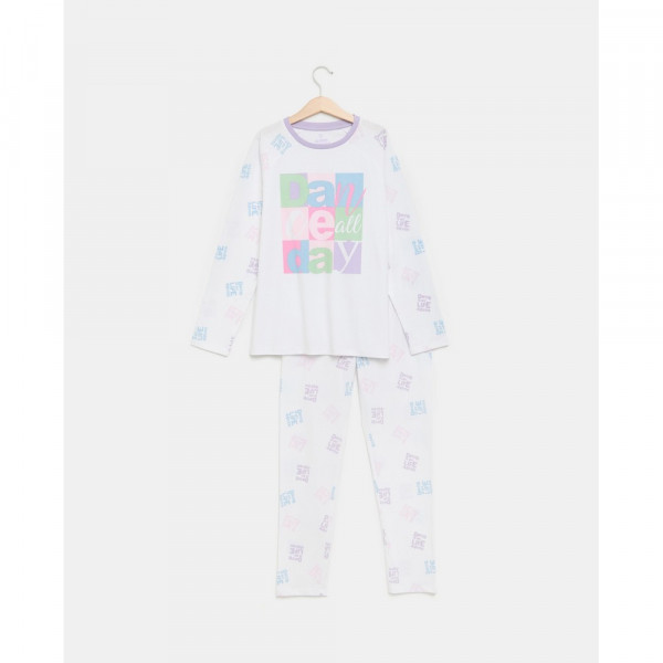 BLUKIDS PIDZAMA BRIGHT WHITE