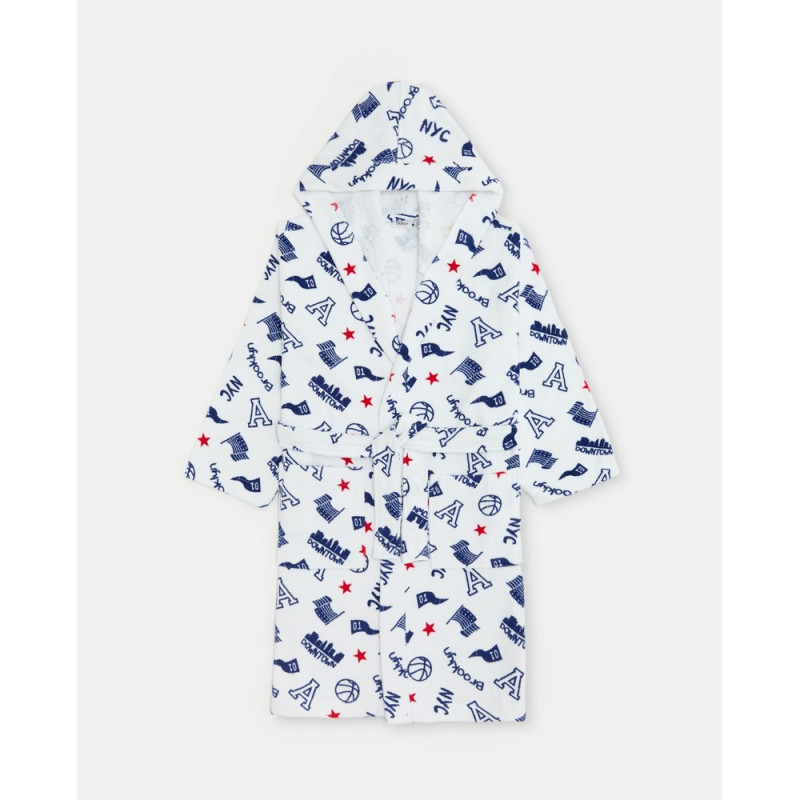 BLUKIDS BADEMANTIL BRIGHT WHITE
