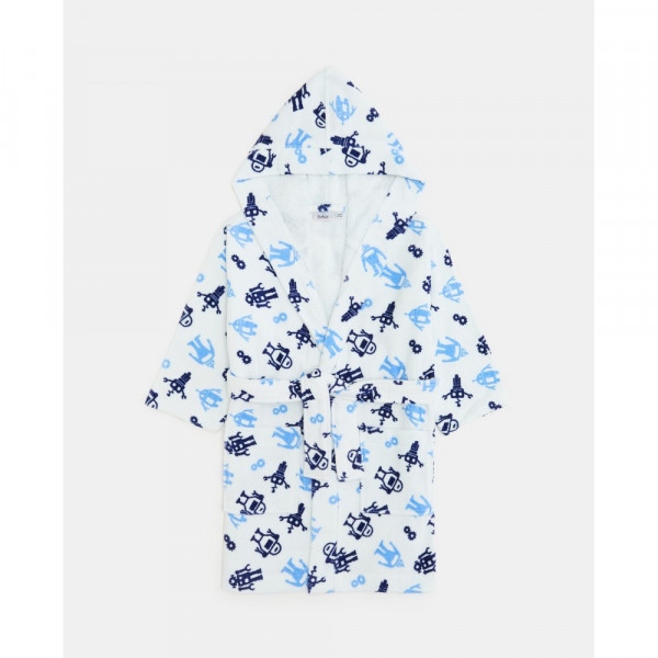 BLUKIDS BADEMANTIL BRIGHT WHITE