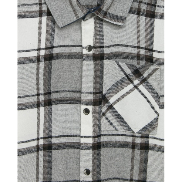 BLUKIDS KOSULJA DUG RUKAV NEUTRAL GRAY