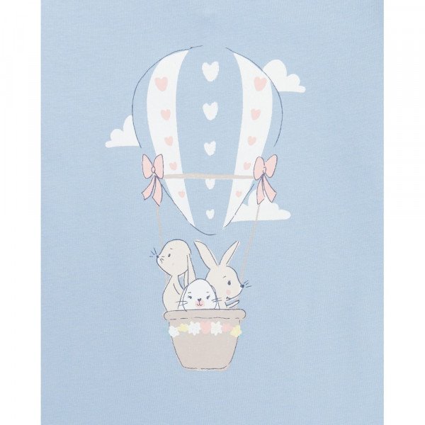 BLUKIDS MAJICA DUG RUKAV BRUNNERA BLUE