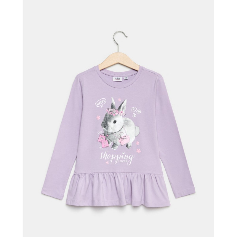 BLUKIDS MAJICA DUG RUKAV ORCHID PETAL