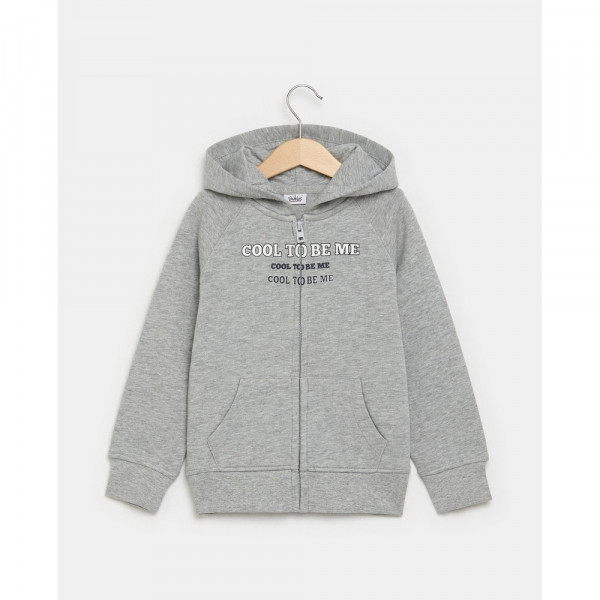 BLUKIDS DUKS SA KAPULJACOM MEDIUM GREY MELANGE