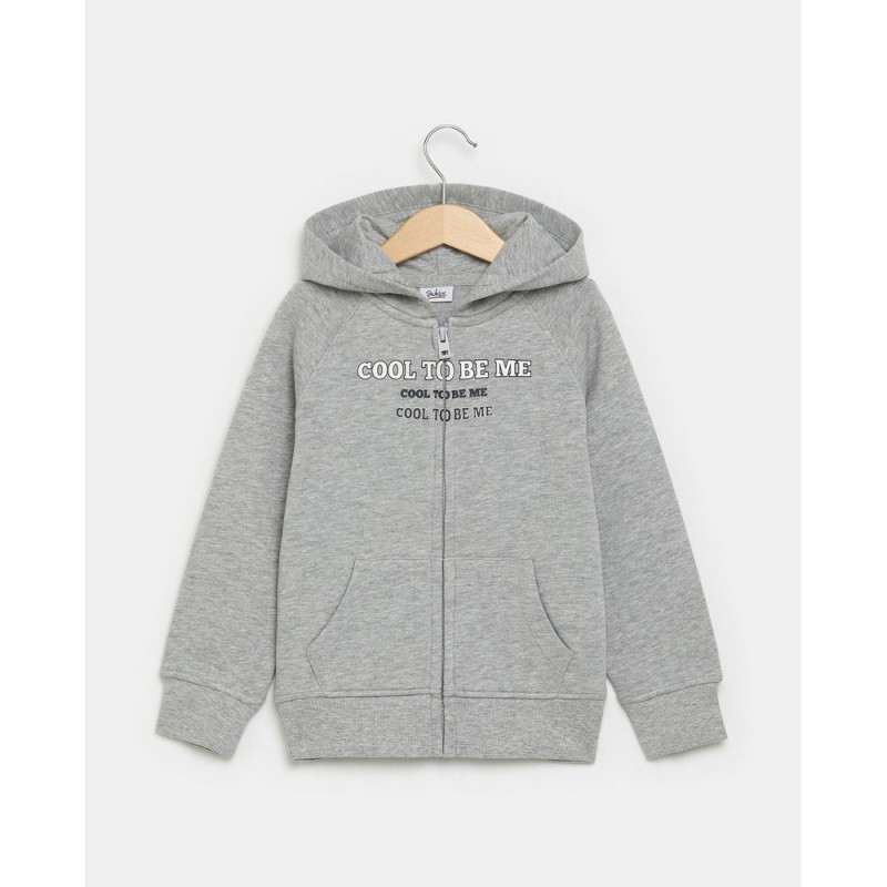BLUKIDS DUKS SA KAPULJACOM MEDIUM GREY MELANGE