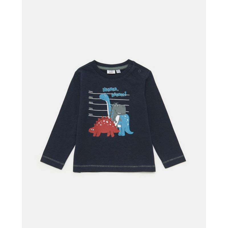BLUKIDS MAJICA DUG RUKAV BLUEBERRY