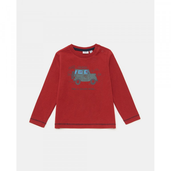 BLUKIDS MAJICA DUG RUKAV HAUTE RED