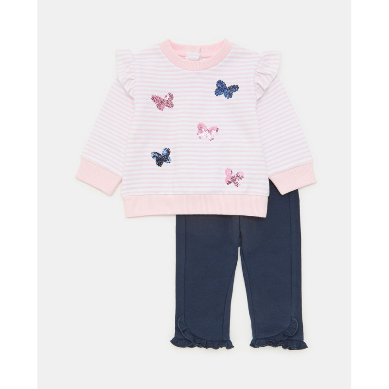 BLUKIDS SET DUKS I HELANKE BLACK IRIS
