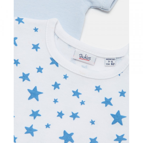 BLUKIDS BODI KRATAK RUKAV BRILLIANT WHITE