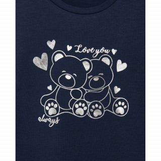 BLUKIDS MAJICA DUG RUKAV DRESS BLUES