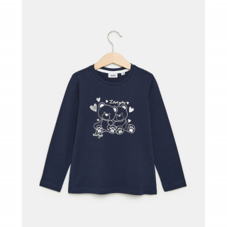 BLUKIDS MAJICA DUG RUKAV DRESS BLUES