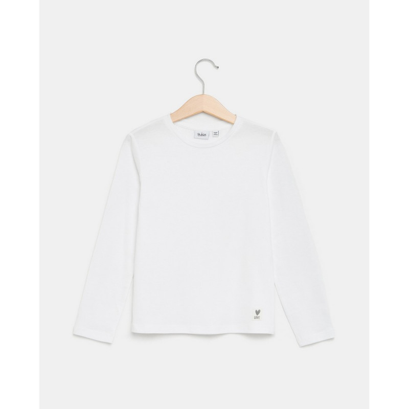 BLUKIDS MAJICA DUG RUKAV BRIGHT WHITE