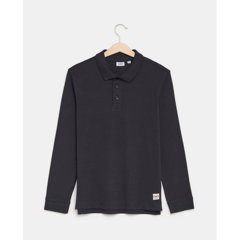 BLUKIDS MAJICA POLO DUG RUKAV NIGHT SKY