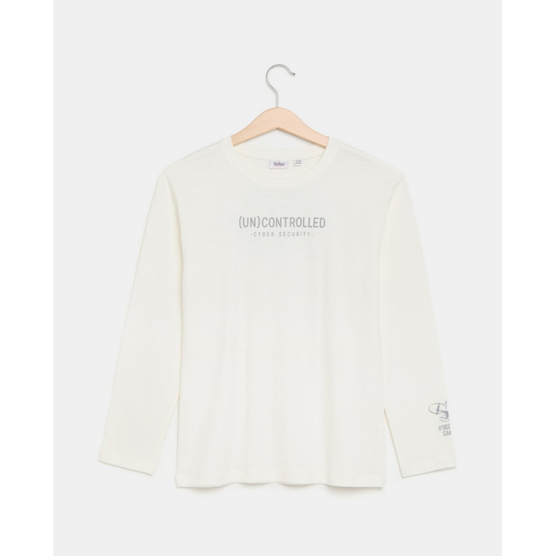BLUKIDS MAJICA DUG RUKAV BLANC DE BLANC