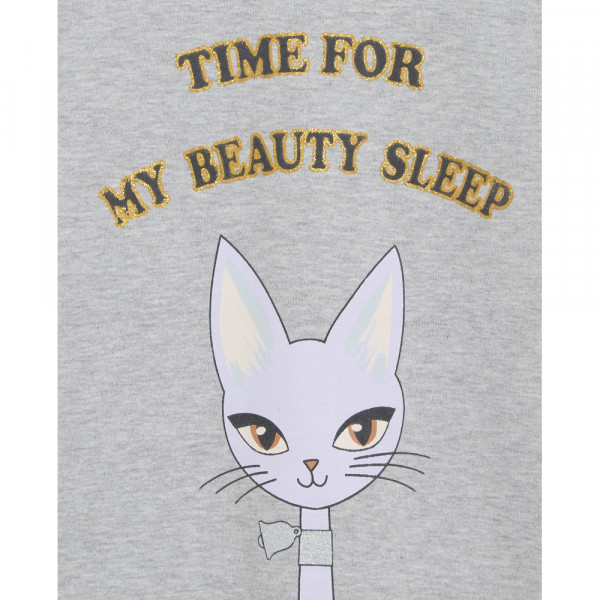 BLUKIDS PIDZAMA GREY MELANGE