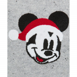 BLUKIDS DZEMPER MICKEY XMAS GREY MELANGE 