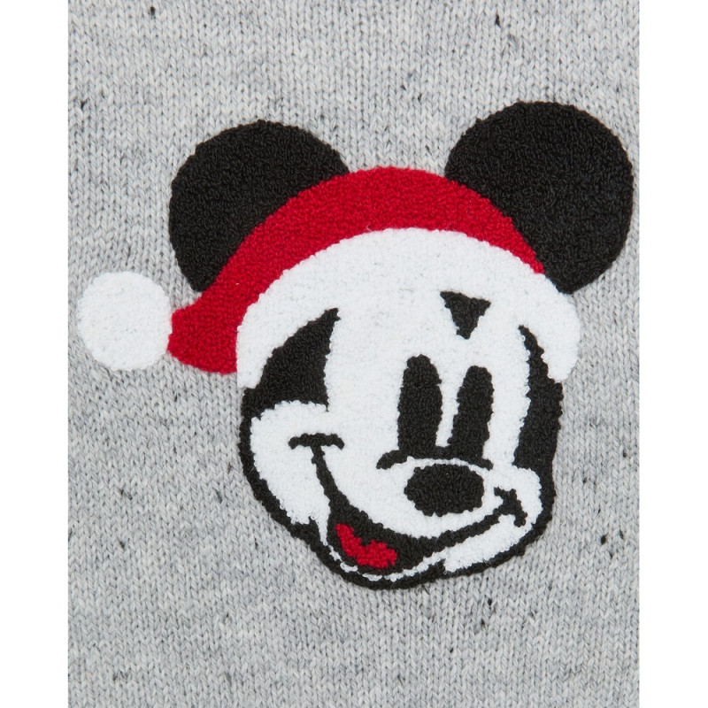 BLUKIDS DZEMPER MICKEY XMAS GREY MELANGE