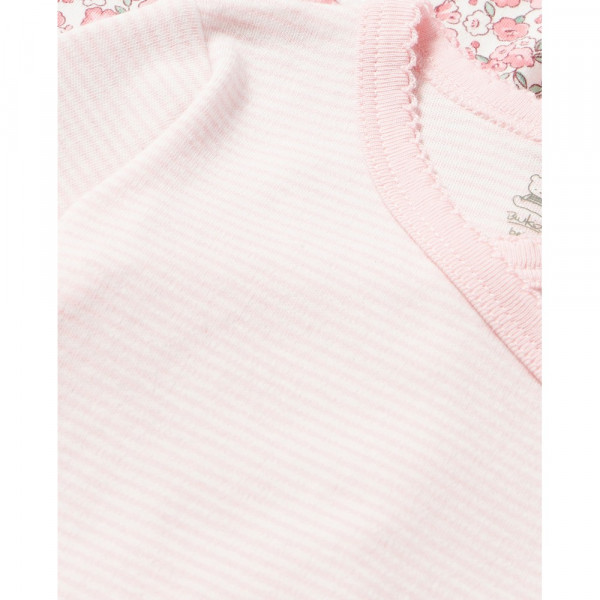 BLUKIDS BODI DUG RUKAV 2 KOM CHALK PINK