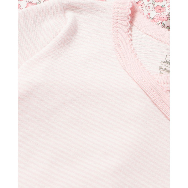 BLUKIDS BODI DUG RUKAV 2 KOM CHALK PINK