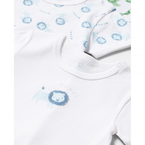 BLUKIDS BODI KRATAK RUKAV 3 KOM MULTICOLOUR