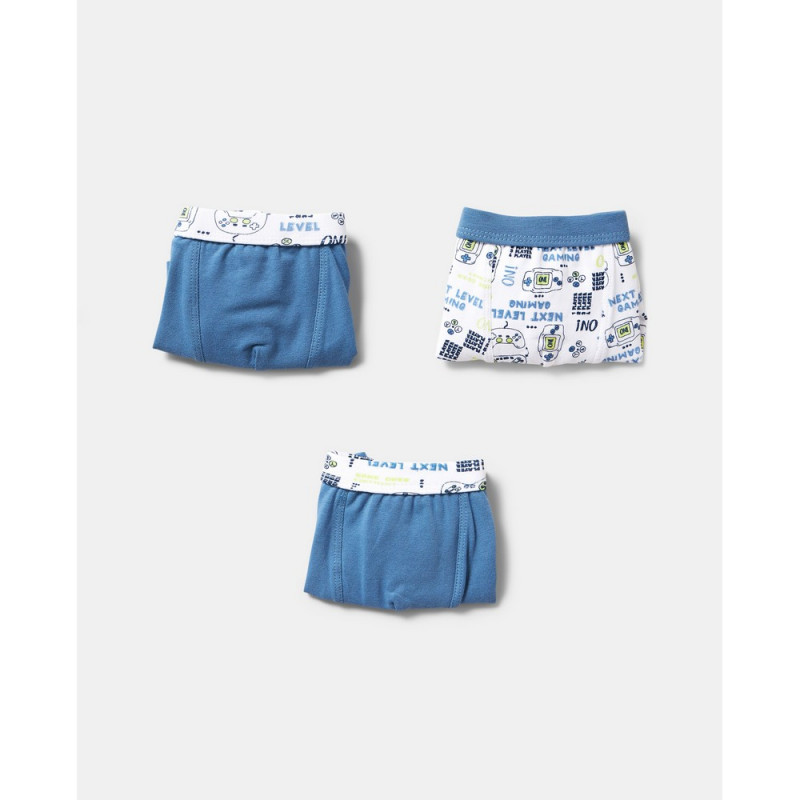 BLUKIDS GACICE BOXER 3 KOM MULTICOLOUR