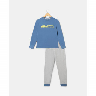 BLUKIDS PIDZAMA BLUE/GREY 