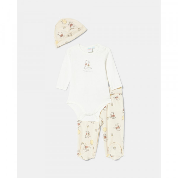 BLUKIDS SET MAJICA DUG RUKAV I HELANKE WHITECAP GRAY