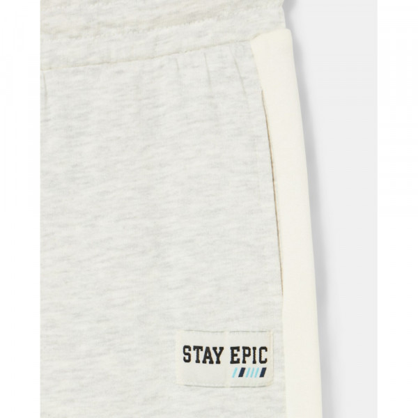 BLUKIDS DONJI DEO LIGHT GREY MELANGE