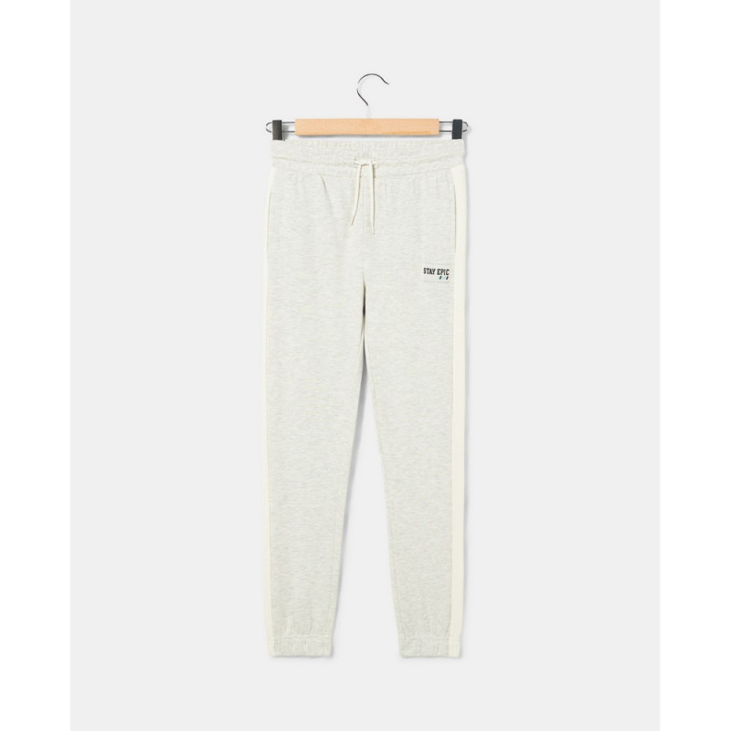 BLUKIDS DONJI DEO LIGHT GREY MELANGE