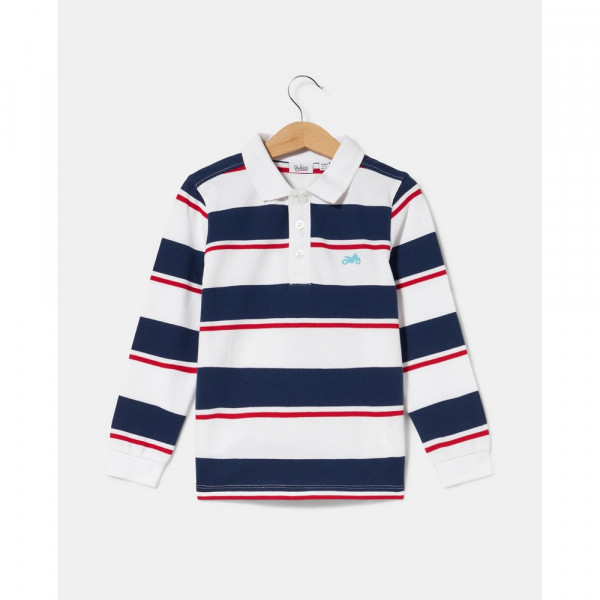 BLUKIDS MAJICA POLO DUG RUKAV SUMMER SHOWER