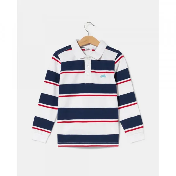 BLUKIDS MAJICA POLO DUG RUKAV SUMMER SHOWER 