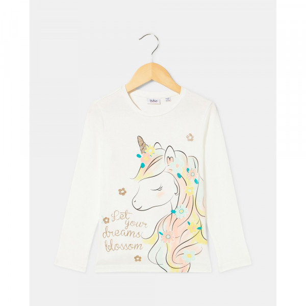 BLUKIDS MAJICA DUG RUKAV SNOW WHITE