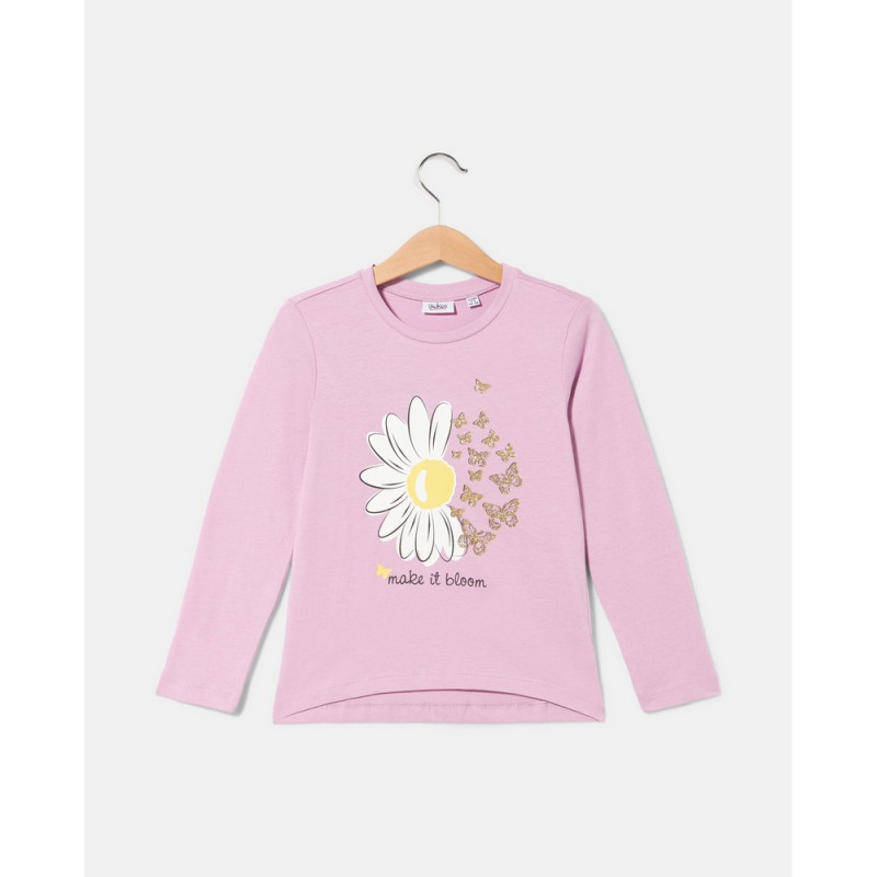 BLUKIDS MAJICA DUG RUKAV ORCHID BOUQUET
