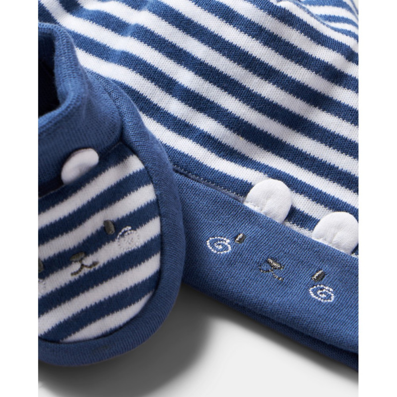 BLUKIDS SET KAPA I POPKE BIJOU BLUE