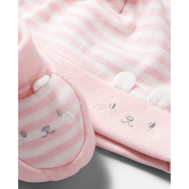 BLUKIDS SET KAPA I POPKE CHALK PINK