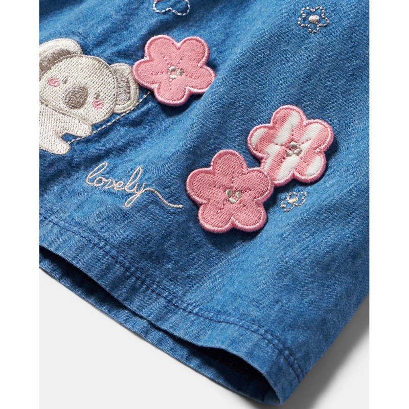 BLUKIDS HALJINA TEKSAS LIGHT BLUE