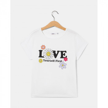 BLUKIDS MAJICA KRATAK RUKAV BRIGHT WHITE 