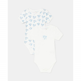 BLUKIDS BODI KRATAK RUKAV 2 KOM BRILLIANT WHITE