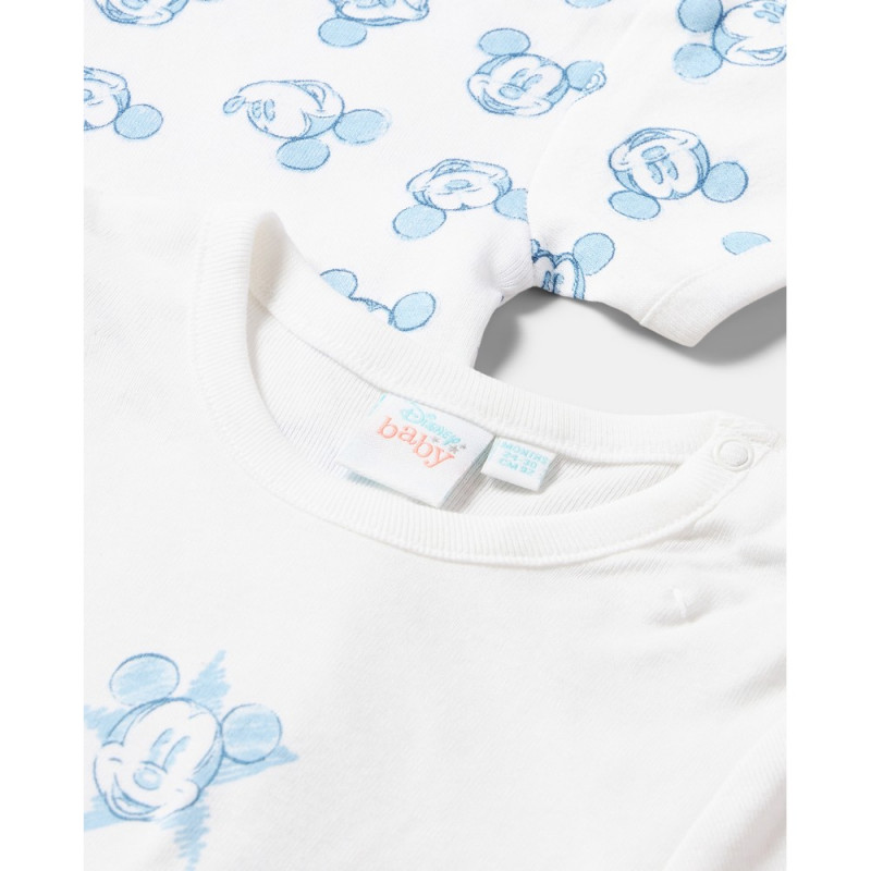 BLUKIDS BODI KRATAK RUKAV 2 KOM BRILLIANT WHITE